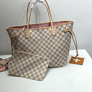 LV Original Neverfull Bag N41605 Pink - 1