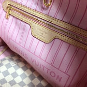 LV Original Neverfull Bag N41605 Pink - 5