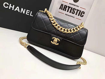 Chanel Flap Bag With Black