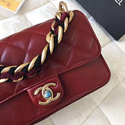 Chanel Flap Purplish Red Bag Cosmopolite Flaobag 9186590 - 6