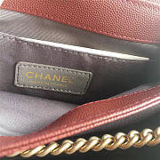 Chanel Calfskin Flap Bag A57560 Red - 4