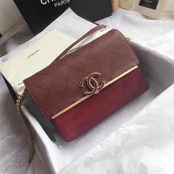 Chanel Calfskin Flap Bag A57560 Red