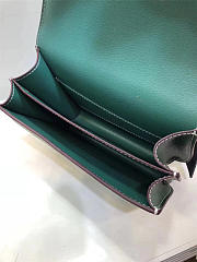 Hermes Epsom Leather Constance Bag In Green - 5