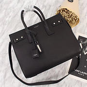 YSL Original Leather Women Handbag Black - 4