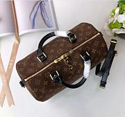 LV Speedy Bag With Monogram 30cm - 4