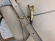  Celine Micro Belt Bag In Grained Calfskin With Khaki 20cm 175519 - 6