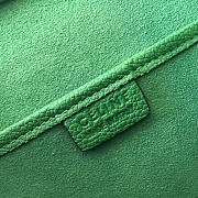 Celine Micro Luggage Calfskin Handbag In Green - 3