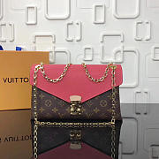 L V Pallas Chain Shoulder Watermelon Red Bag M41200 - LV - 1