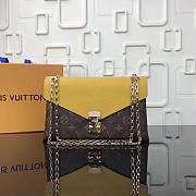 L V Pallas Chain Shoulder Yellow Bag M41200 - LV - 1