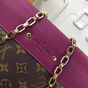 L V Pallas Chain Shoulder Grape Purple Bag M41200 - LV - 2