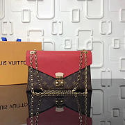 Lious Vuitton Pallas Chain Shoulder Red Bag M41200 - LV - 1