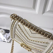 FW Leboy In White With Gold Hardware - 6