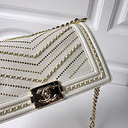 FW Leboy In White With Gold Hardware 25cm - 2