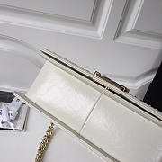 FW Leboy In White With Gold Hardware 25cm - 4