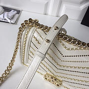 FW Leboy In White With Gold Hardware 25cm - 5