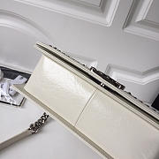 FW Leboy In White With Sliver Hardware 25cm - 4