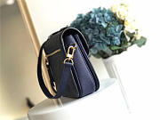 Modishbags LV Cowskin Pochette Metis Bag With Navy Blue M41485 Monogram Empreinte - 2