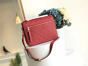 Modishbags LV Cowskin Pochette Metis Bag With Red M41485 Monogram Empreinte - 6