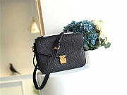 Modishbags LV Cowskin Pochette Metis Bag With Black M41485 Monogram Empreinte - 6