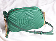 small matelassé shoulder Green bag - 2