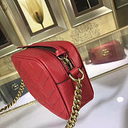 Marmont matelassé mini bag in Red 448065 - 6