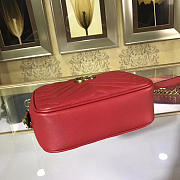 Marmont matelassé mini bag in Red 448065 - 4