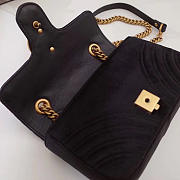 Modishbags Marmont velvet Small shoulder bag in Black - 6