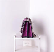 Modishbags Dionysus Calfskin Purple Bag 400249 - 2