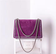 Modishbags Dionysus Calfskin Purple Bag 400249 - 3