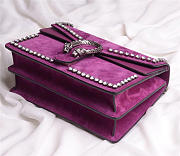 Modishbags Dionysus Calfskin Purple Bag 400249 - 6