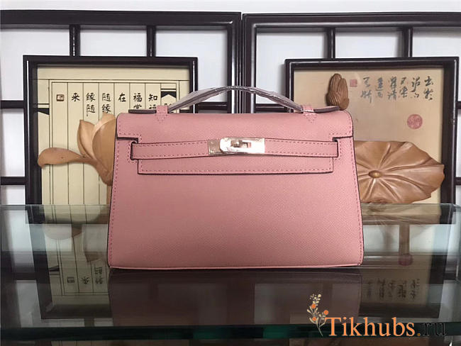 	Modishbags Mini Kelly Bag Sellier 22cm Pink - 1