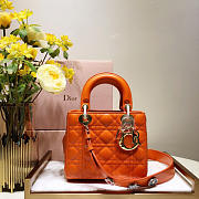 Modishbags Dior Leather Orange Handbag - 1