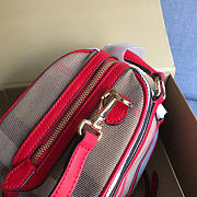 	Modishbags Original Classic Check Bag In Red - 5