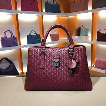 Modishbags Wine Red Handbag 7453