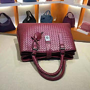 Modishbags Wine Red Handbag 7453 - 4