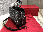 Modishbags Valentino Garavani Rockstud Spike Lambskin Handbag  - 6