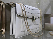 	Modishbags Serpenti Forever Double layer flip cover bag in White - 3