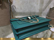 	Modishbags Serpenti Forever Double layer flip cover bag in Dark Green - 6