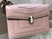 Modishbags Serpenti Forever Double layer flip cover bag in Pink - 6