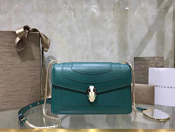 Modishbags Serpenti Forever Delicate crossbody bag in Dark Green