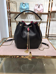 Modishbags  Macaron color Bucket bag in Black - 1