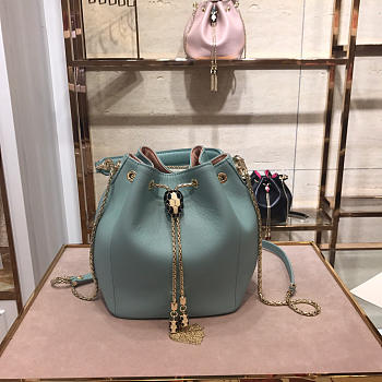 Modishbags Macaron color Bucket bag in Light Blue