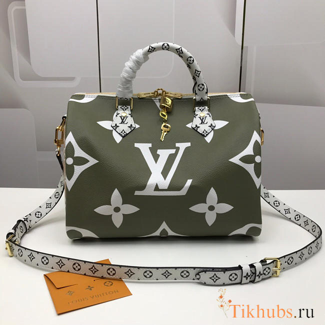 LV Monogram Canvas Bag 40391 Green - 1