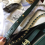 Modishbags Gabrielle Snakeskin small hobo bag Green 20cm - 3