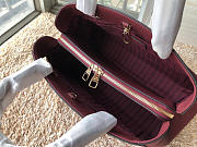 Louis Vuitton Montaigne Medium Bag with Maroon M41046 - 6