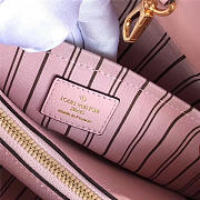 Louis Vuitton Montaigne Medium Bag with Pink M41046 - 3