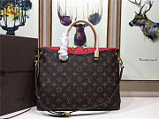 Louis Vuitton Monogram Pallas in Red M40906 - 2