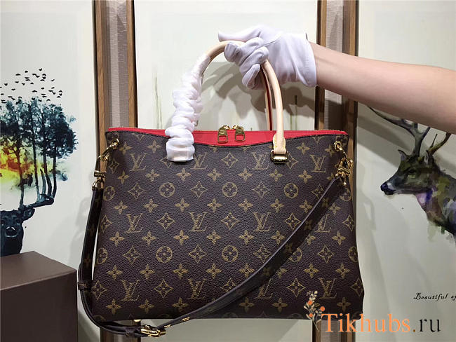 Louis Vuitton Monogram Pallas in Red M40906 - 1