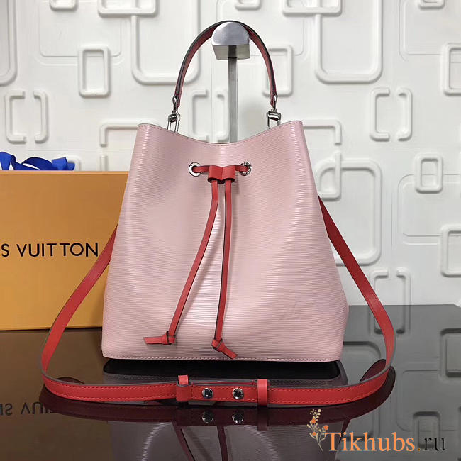 Louis Vuitton Lockme Bucket EPI Leather in Pink - 1