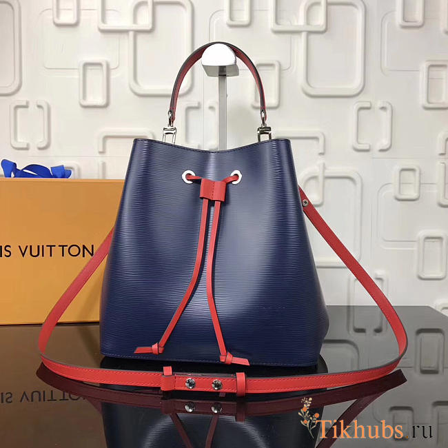 Louis Vuitton Lockme Bucket EPI Leather in Blue - 1